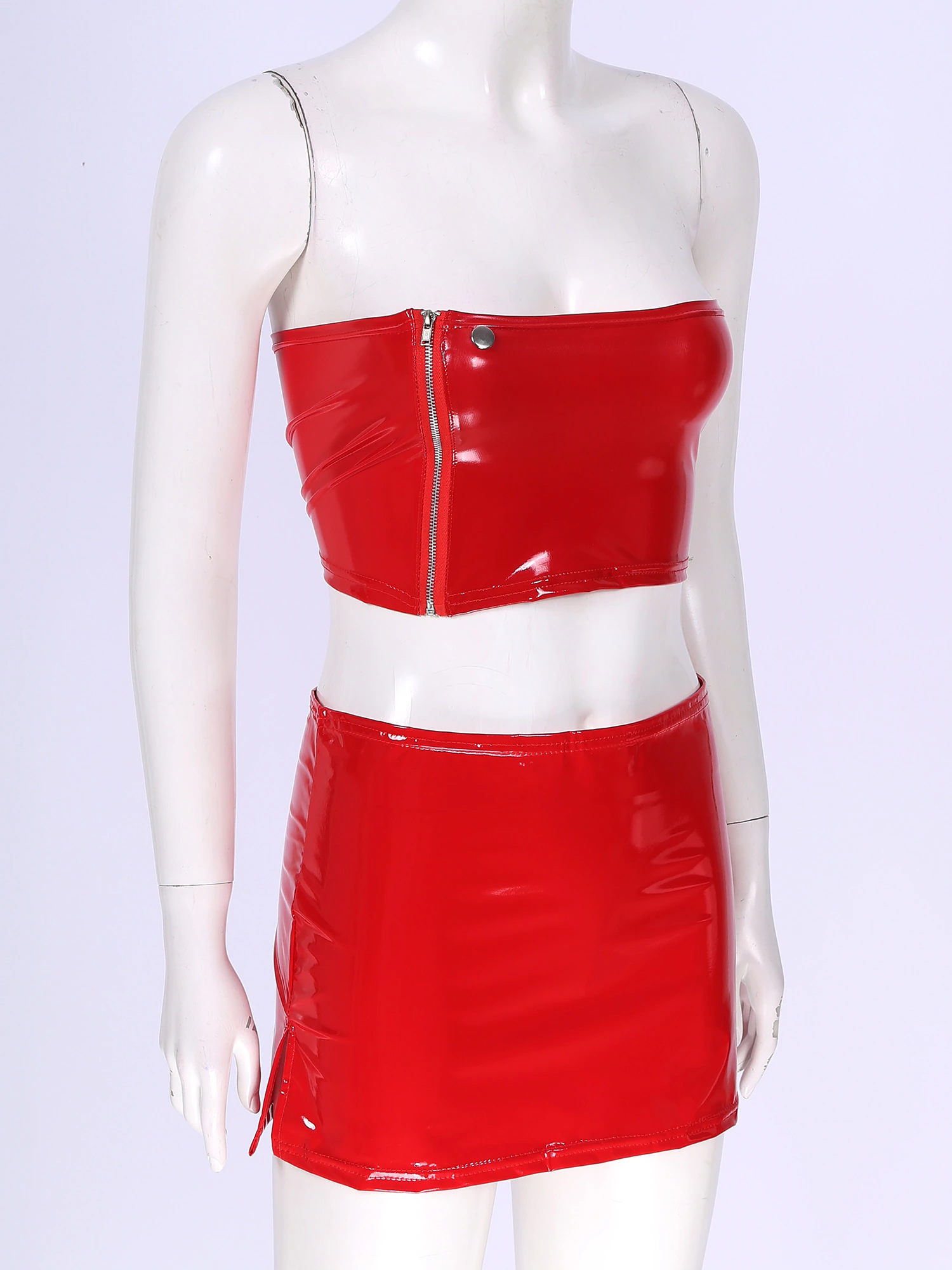 Women's Clubwear Tube Top & Mini Skirt - skyjackerz