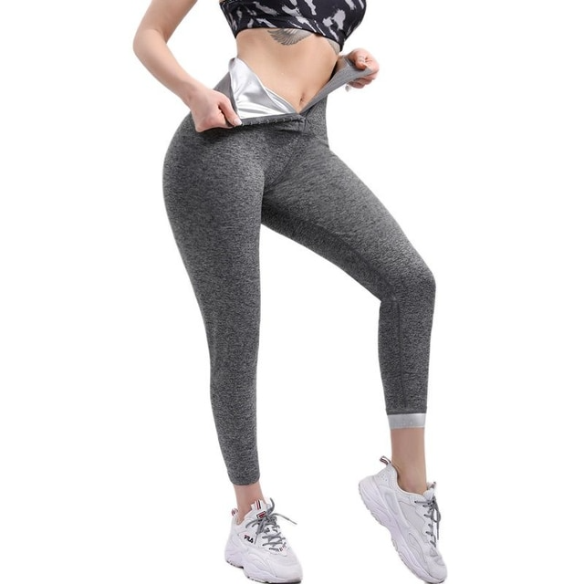 Grey-Hook / S Women's Sauna Sweatpants - skyjackerz