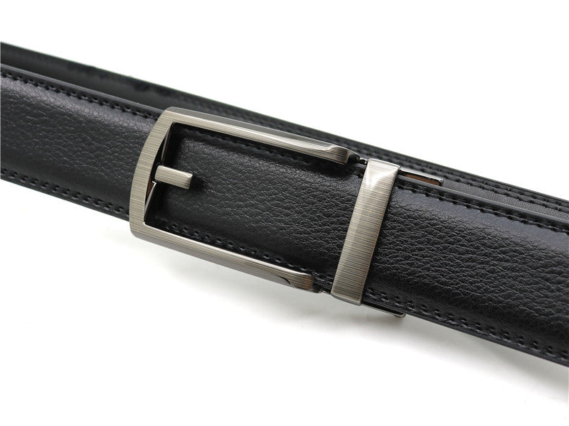 1 / 110 cm Men's Automatic Cowhide Leather Belt - skyjackerz
