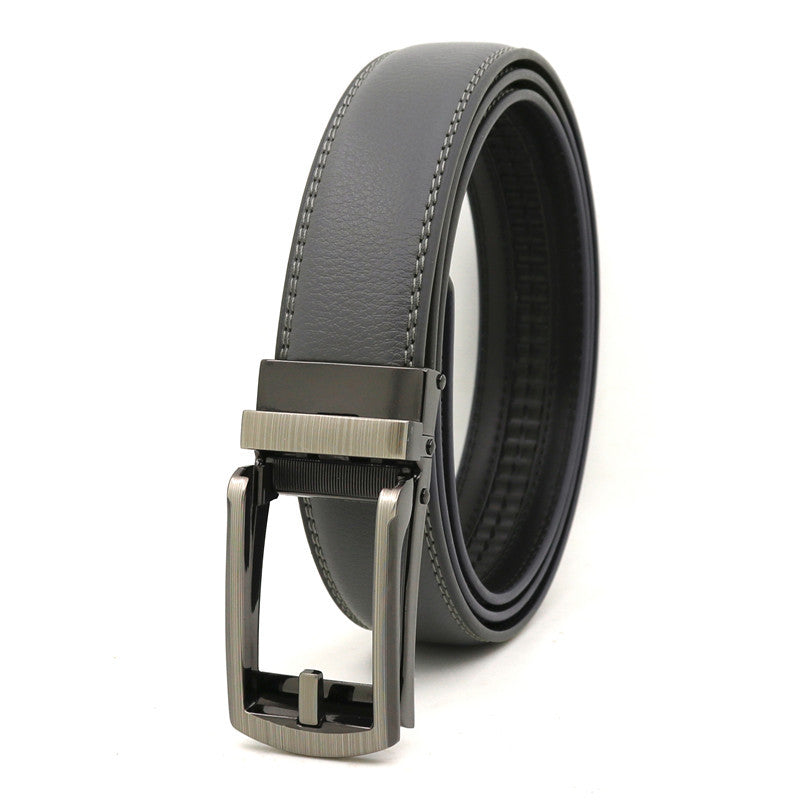13 / 110 cm Men's Automatic Cowhide Leather Belt - skyjackerz