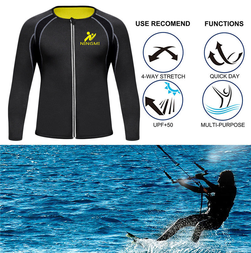 Men's Full Sleeve Neoprene Suna Top - skyjackerz