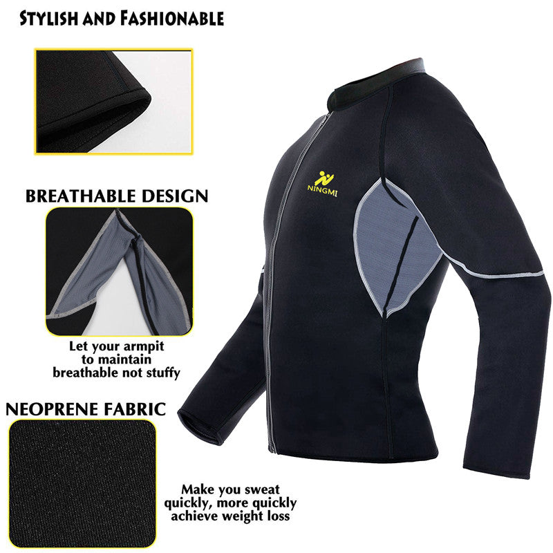 Men's Full Sleeve Neoprene Suna Top - skyjackerz