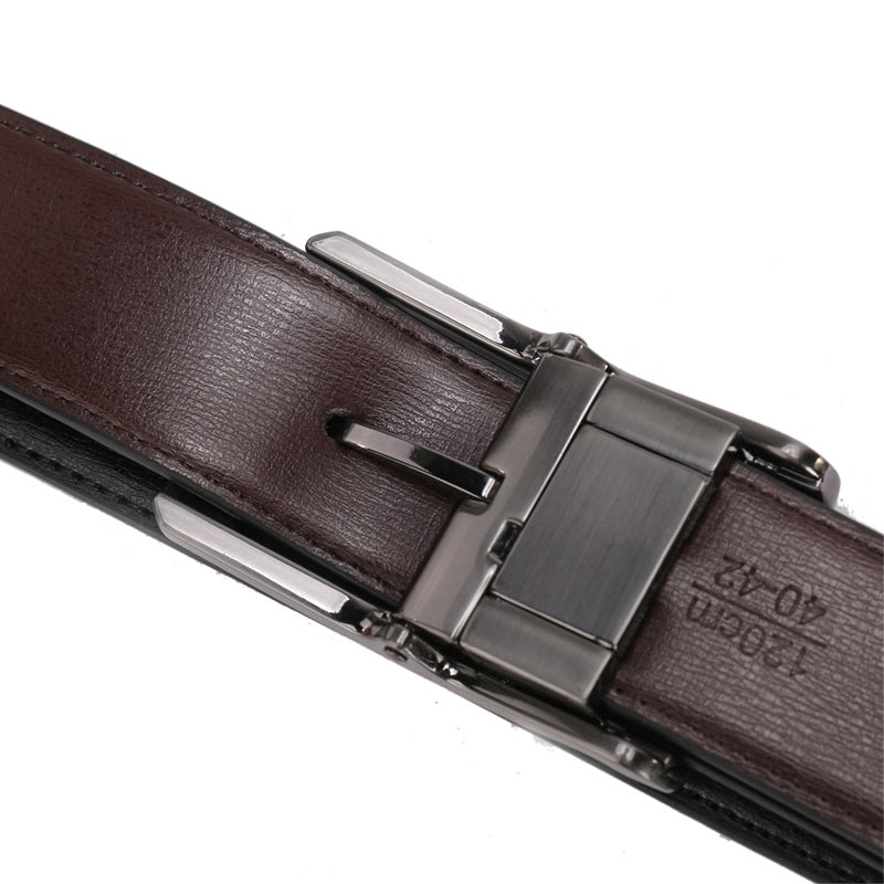 Men's Reversible Leather Belt - skyjackerz