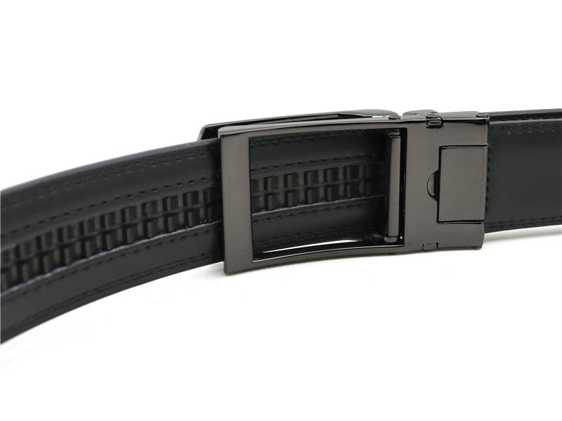 1 / 110 cm Men's Automatic Cowhide Leather Belt - skyjackerz