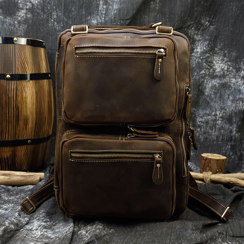 Matthew Leather Laptop Bag For Men - skyjackerz