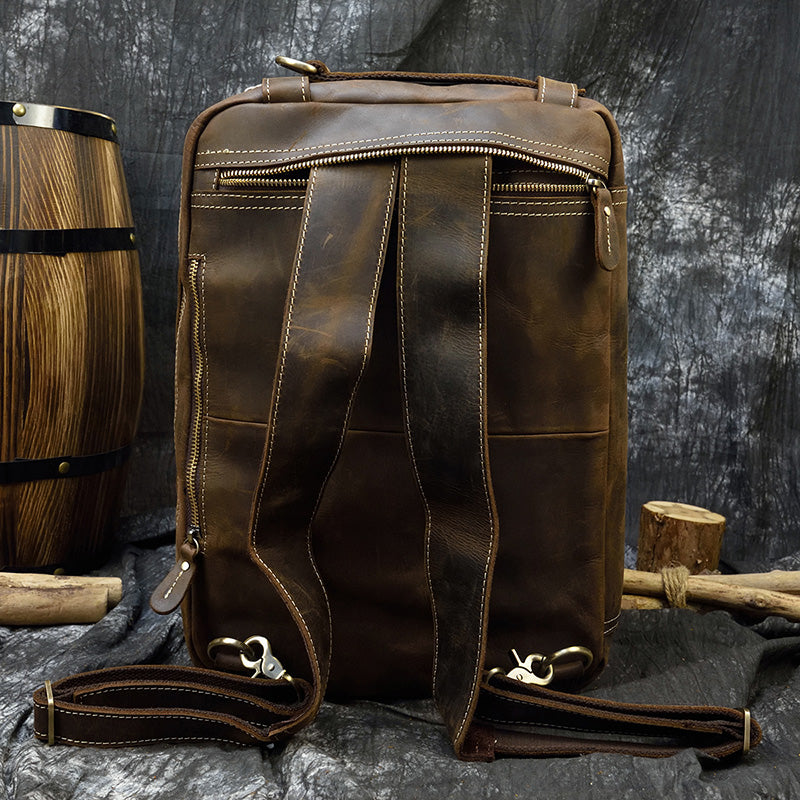 Matthew Leather Laptop Bag For Men - skyjackerz