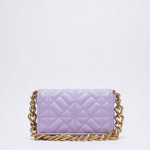 purple-metal / s-22cmx5cmx13cm Women's Leather Tote Bag - Handbag Clutch Collection - skyjackerz