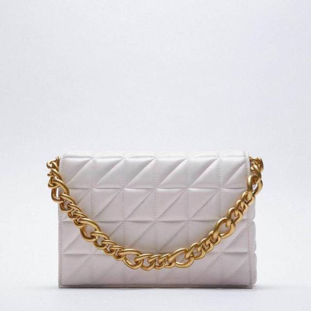 white-metal / s-22cmx5cmx13cm Women's Leather Tote Bag - Handbag Clutch Collection - skyjackerz