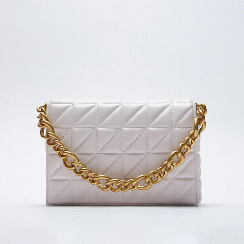 pink--metal / s-22cmx5cmx13cm Women's Leather Tote Bag - Handbag Clutch Collection - skyjackerz