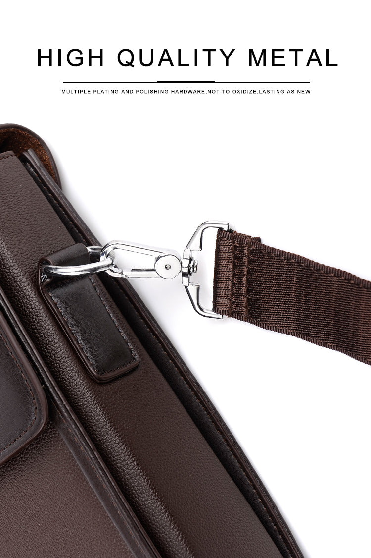 Davis Leather Laptop Bag For Men - skyjackerz
