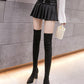 Women Korean Style Short Leather Skirt - skyjackerz