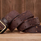 Men's Handmade Stap Buckle Belt - skyjackerz