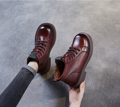 Women's Retro Casual Ankle Boots - skyjackerz