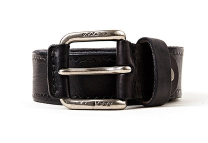 Black / 100 Men's Stylish Pin Buckle Leather Belt - skyjackerz