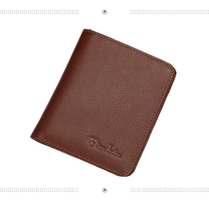 Men's Leather Business Mini Coin Wallet - skyjackerz