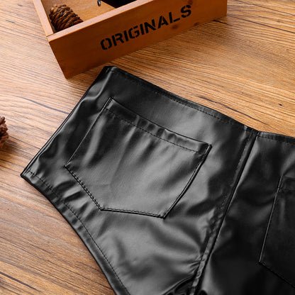 Women Black Low Waist Club Short - skyjackerz