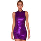 Purple / S Women Sexy Cocktail Party Clubwear - skyjackerz