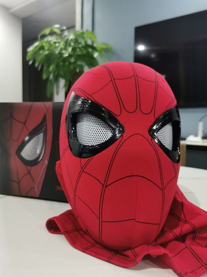 Spiderman - Chin Spiderman Electronic Mask with Moving Eyes - skyjackerz