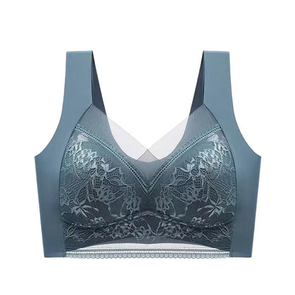 3 Pcs Women's Seamless Lace Push-Up Bra Set - skyjackerz