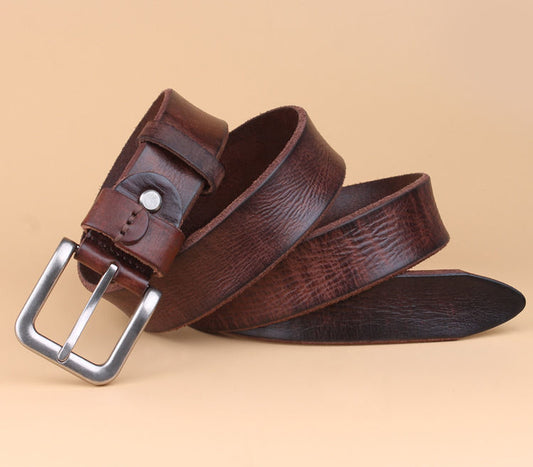 Men's Pure Leather Fashion Belt - skyjackerz