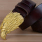 Eagle Designer Vintage Leather Belt For Men - skyjackerz