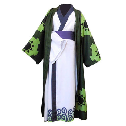 Roronoa Zoro Wano Kimono Costume - skyjackerz