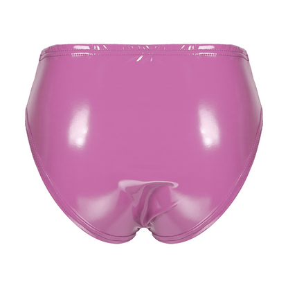Women's Latex Lingerie Panties - skyjackerz