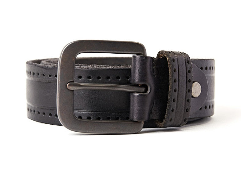 Vintage Leather Waistband Belt for Men - skyjackerz