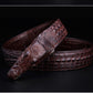 Men's Stylish Crocodile Leather Belt - skyjackerz