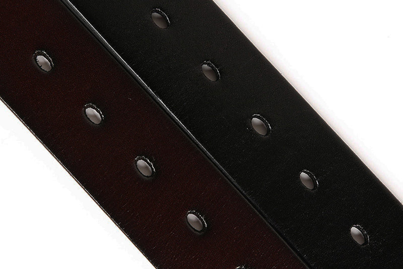 Metal Rivet Cowboy Leather Belt For Men - skyjackerz