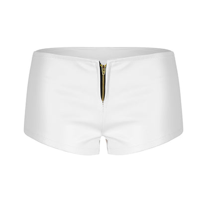 Women Black Low Waist Club Short - skyjackerz