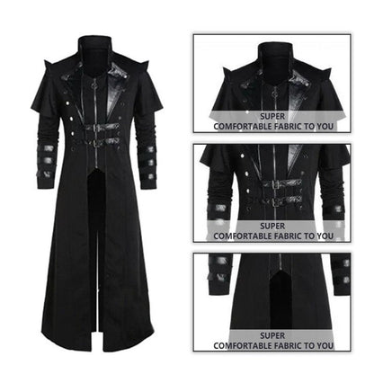 Medieval Steampunk Costume Jacket - skyjackerz