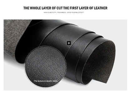 Men's Leather Business Mini Coin Wallet - skyjackerz