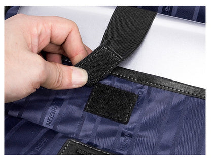 Men's Leather Waterproof Travel Bag - skyjackerz