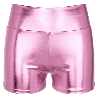 Women High Waisted Shiny Rave Bottoms - skyjackerz