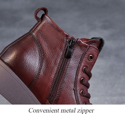 Women's Retro Casual Ankle Boots - skyjackerz