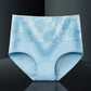 A - Light Blue / M Cotton High Waisted Abdominal Underwear - skyjackerz