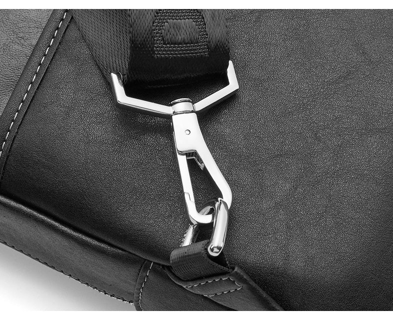 Men's Cowhide Leather Crossbody Bag - skyjackerz