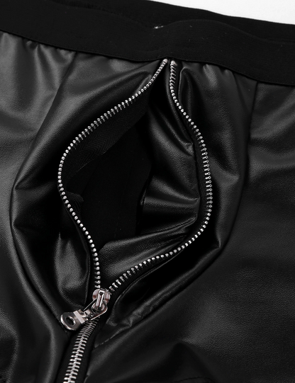 Men's Leather Club Underwear - skyjackerz