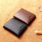 Men's Leather Business Mini Coin Wallet - skyjackerz