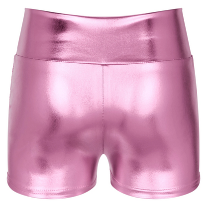 Women High Waisted Shiny Rave Bottoms - skyjackerz