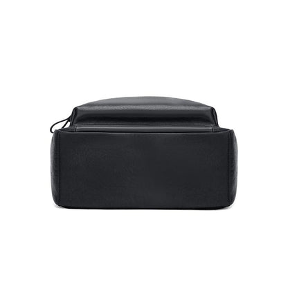 Men's Cowhide Leather Laptop Backpack - skyjackerz