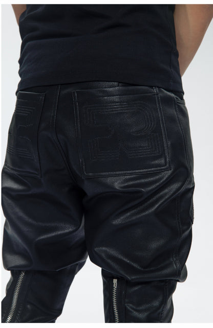 Men's Luxury Designer Leather Pants - skyjackerz