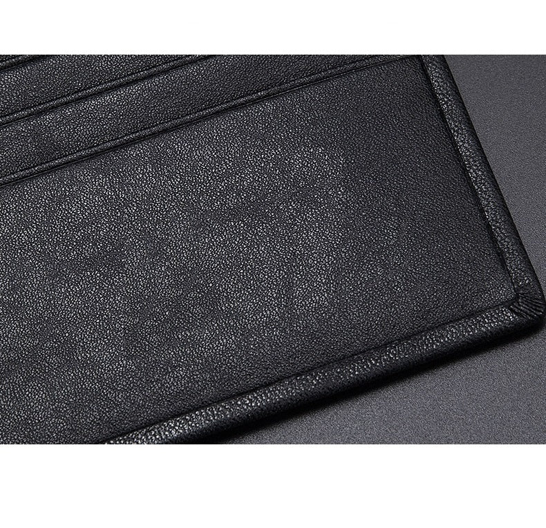 Men's Designer Long Stag Leather Wallet - skyjackerz
