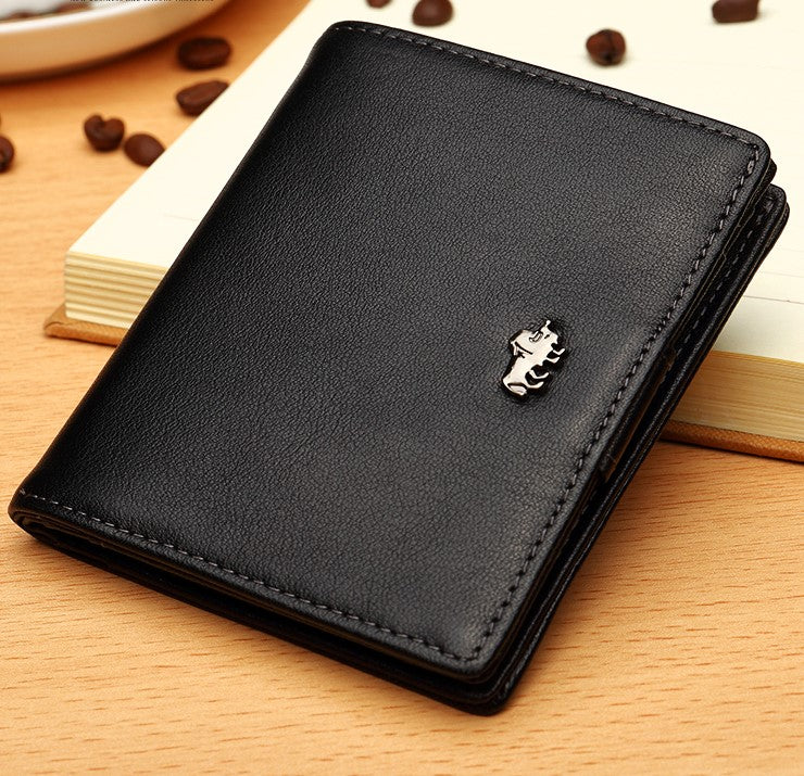 Men's Stylish Mini Leather Coin Purse - skyjackerz