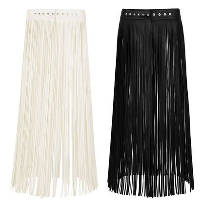 Women's Sexy Long Trissel Skirt - skyjackerz