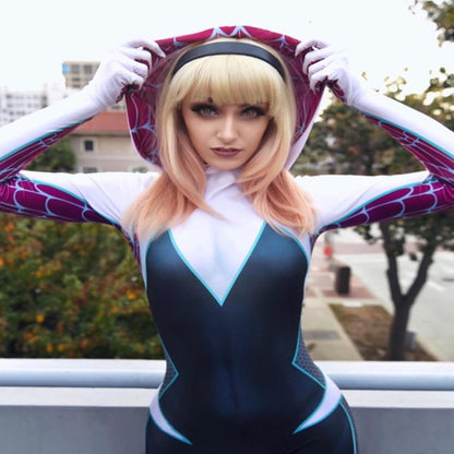 Halloween Spider Gwen Stacy Cosplay Costumes - skyjackerz