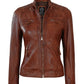 X Small Chic Quilted Racer Jacket - skyjackerz
