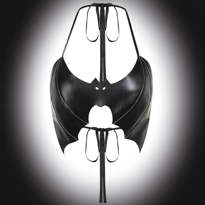 Vampiress Seductive Bat Top For Women - skyjackerz