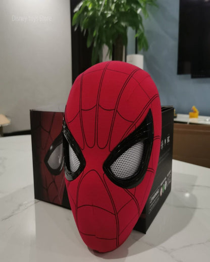 Spiderman - Chin Spiderman Electronic Mask with Moving Eyes - skyjackerz